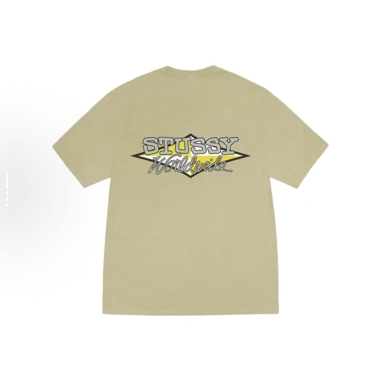 EM Sneakers Stussy T-Shirt #XB2180 Black /White /Khaki /Deep Mist Blue