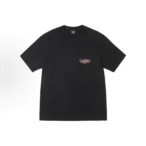 EM Sneakers Stussy T-Shirt #XB2180 Black /White /Khaki /Deep Mist Blue