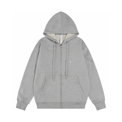 EM Sneakers Alo Yoga Accolade Full Zip Hoodie & Sweatpant Set Athletic Heather Grey 02