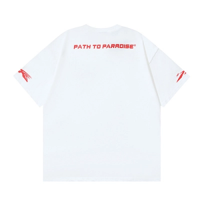 EM Sneakers Hellstar T-Shirt #588 White Red 02