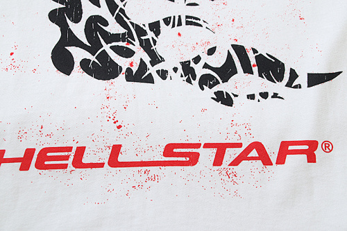 EM Sneakers Hellstar T-Shirt #588 White Red