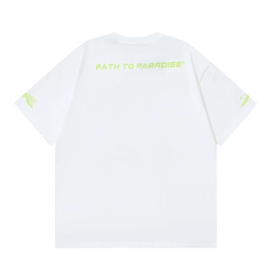 EM Sneakers Hellstar T-Shirt #588 White Green 02