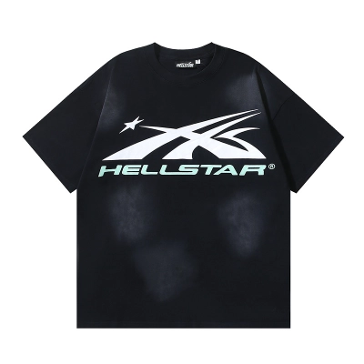 EM Sneakers Hellstar T-Shirt #6700 Washed Black 01