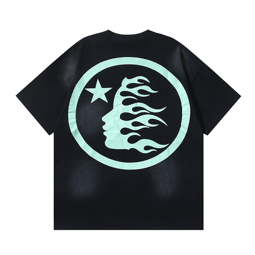 EM Sneakers Hellstar T-Shirt #6700 Washed Black