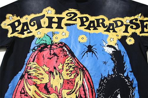 EM Sneakers Hellstar T-Shirt #6702 Washed Black