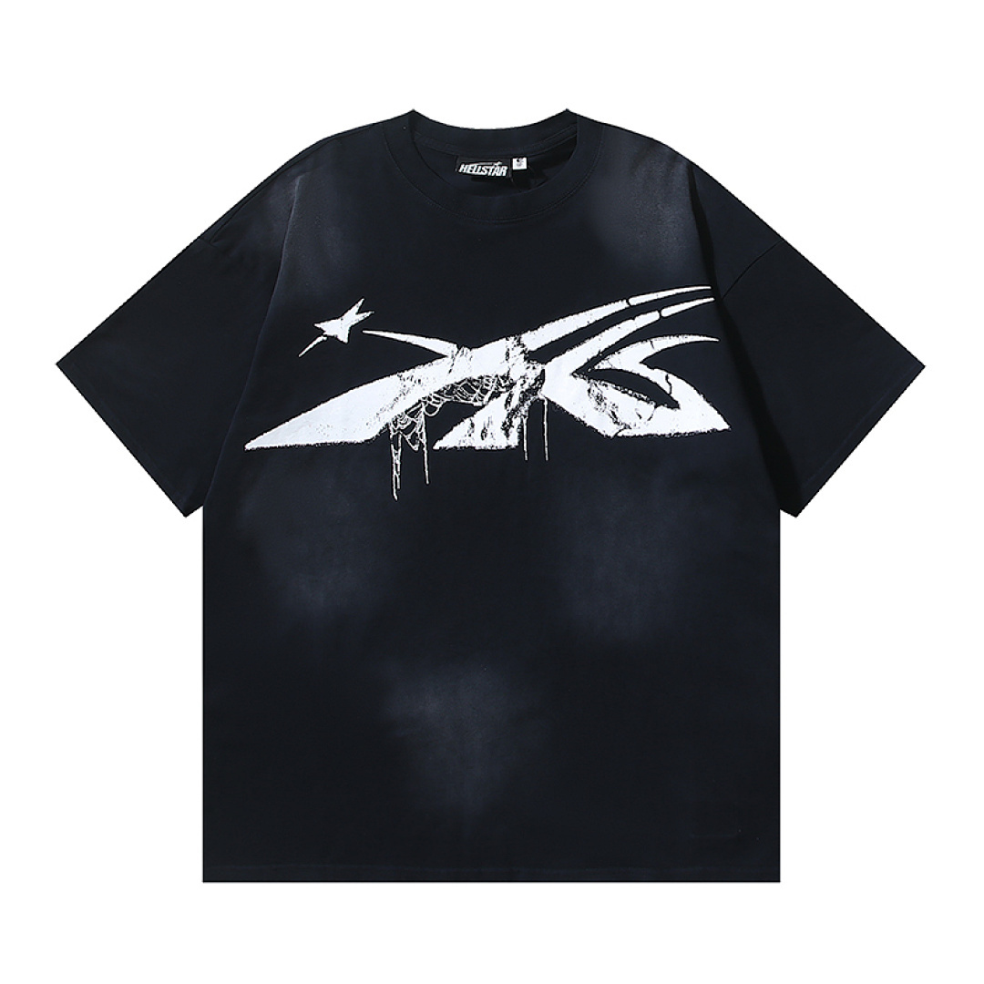 EM Sneakers Hellstar T-Shirt #6707 Washed Black