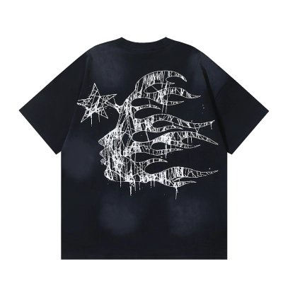 EM Sneakers Hellstar T-Shirt #6707 Washed Black 02