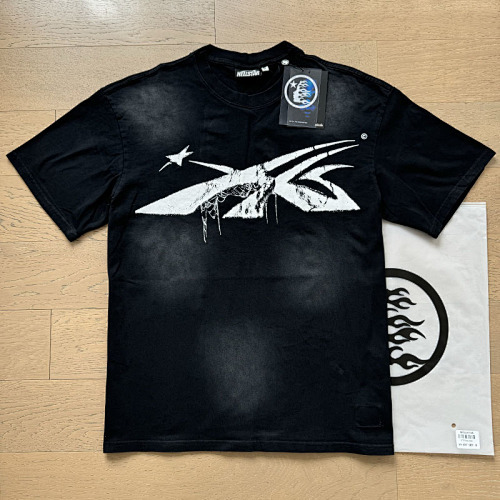 EM Sneakers Hellstar T-Shirt #6707 Washed Black