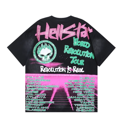 EM Sneakers Hellstar T-Shirt #6708 Washed Black 02