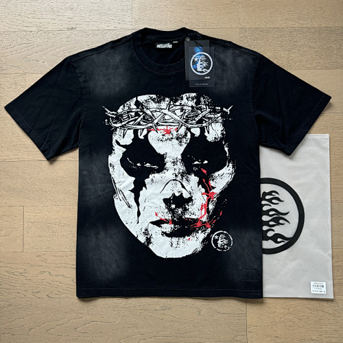 EM Sneakers Hellstar T-Shirt #6710 Washed Black