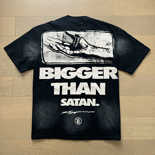 EM Sneakers Hellstar T-Shirt #6711 Washed Black