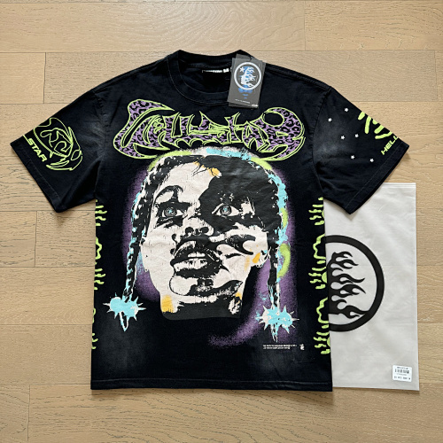 EM Sneakers Hellstar T-Shirt #6712 Washed Black