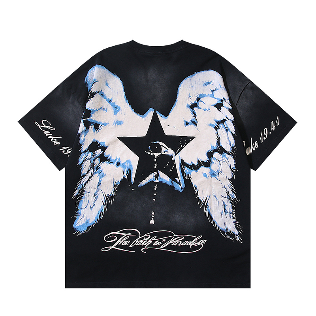 EM Sneakers Hellstar T-Shirt #6713 Washed Black