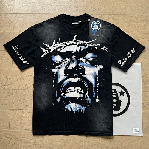 EM Sneakers Hellstar T-Shirt #6713 Washed Black