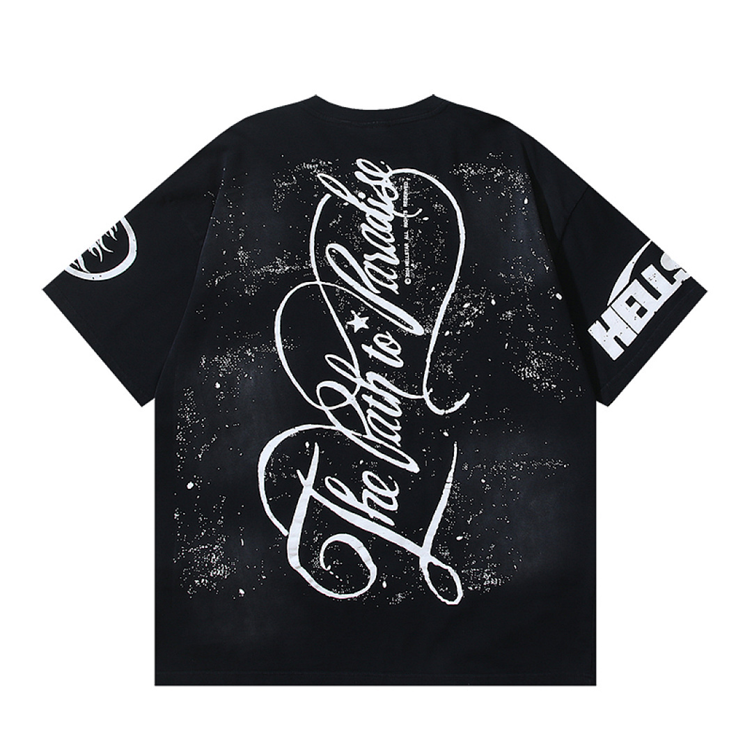 EM Sneakers Hellstar T-Shirt #6715 Washed Black