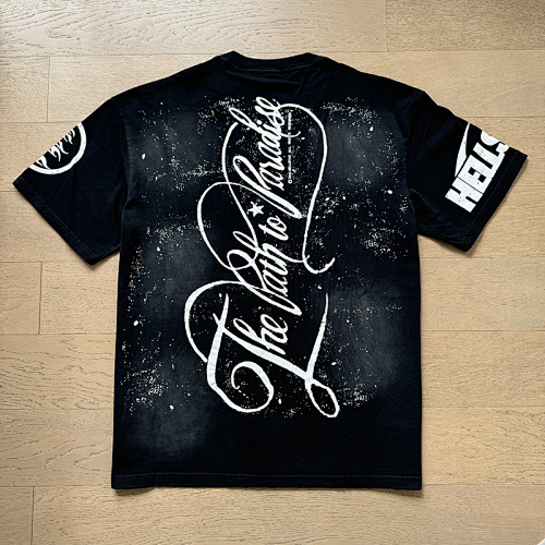 EM Sneakers Hellstar T-Shirt #6715 Washed Black