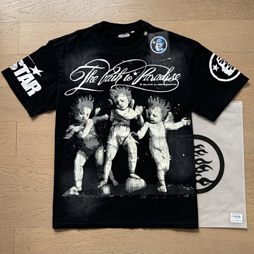 EM Sneakers Hellstar T-Shirt #6715 Washed Black