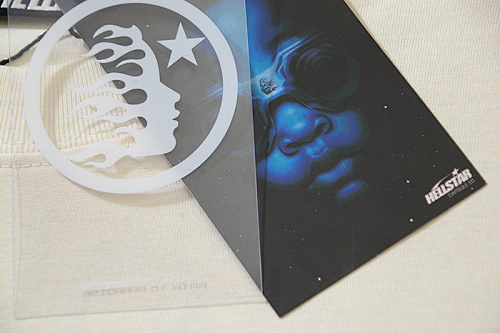 EM Sneakers Hellstar T-Shirt #587 White /Apricot