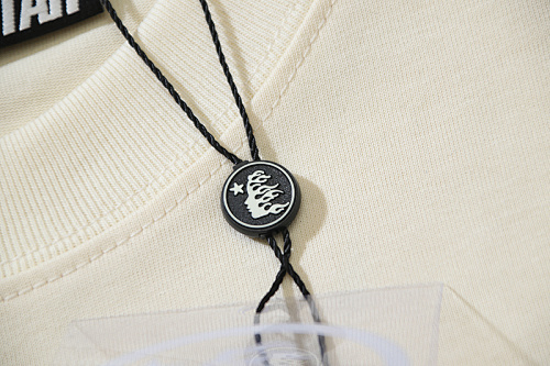 EM Sneakers Hellstar T-Shirt #587 White /Apricot