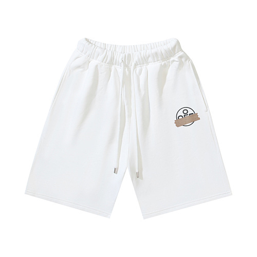 EM Sneakers OFF-WHITE Screw Print Shorts #1019 Black /White