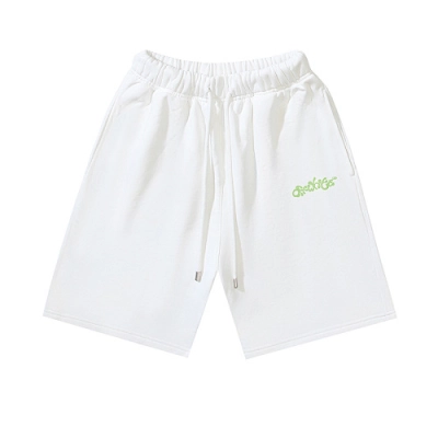 EM Sneakers OFF-WHITE Screw Print Shorts #1008 Black /White 02