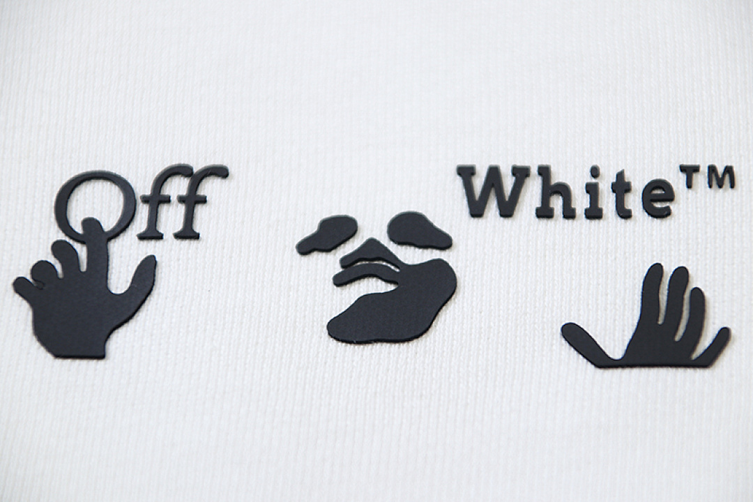 EM Sneakers OFF-WHITE Screw Print Shorts #1016 Black /White