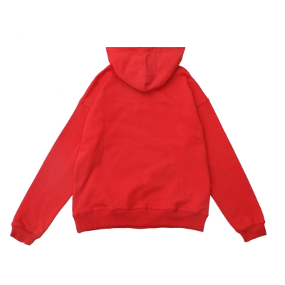 EM Sneakers Sp5der ×  Metro Boomin Heroes & Villains Hoodie Red 02