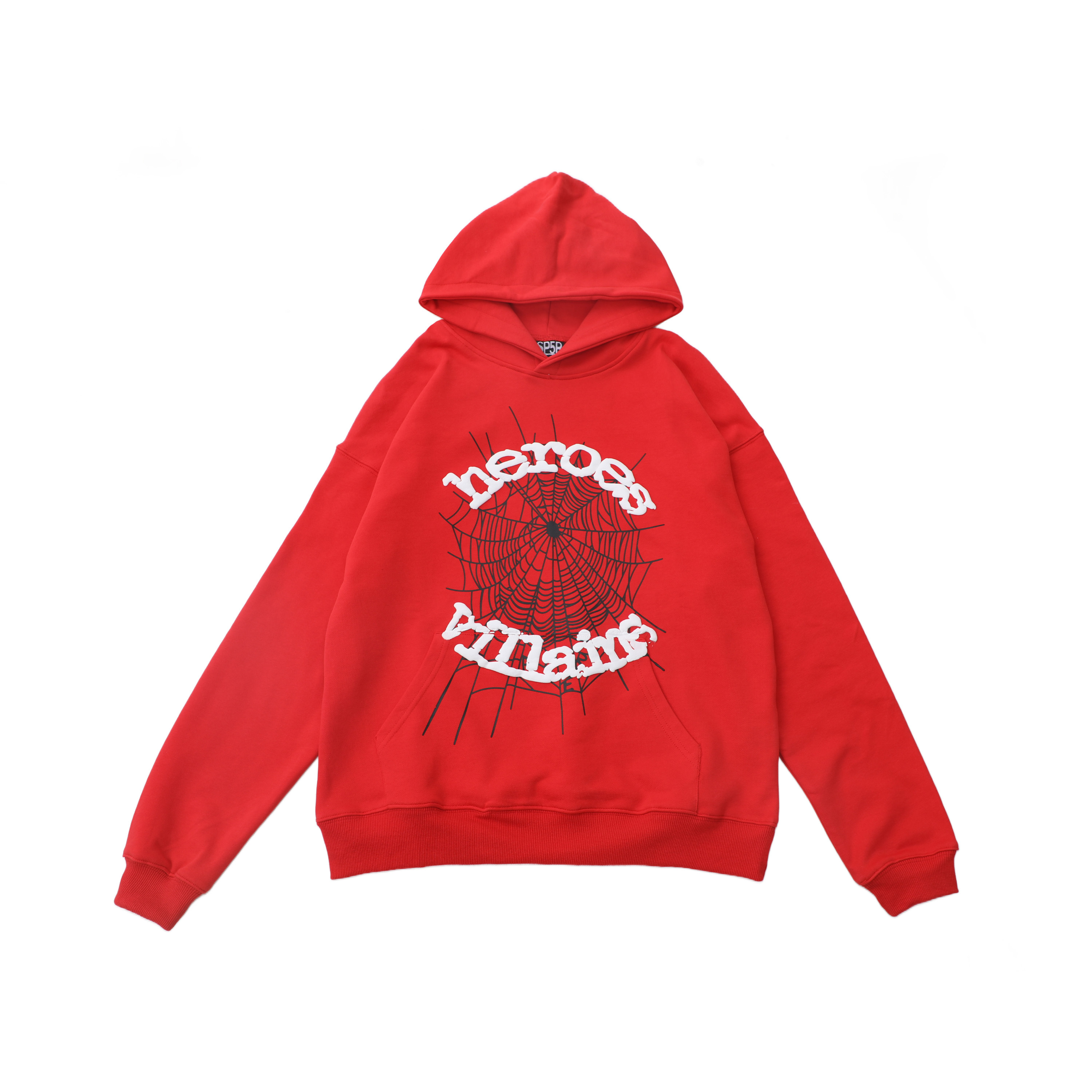 EM Sneakers Sp5der ×  Metro Boomin Heroes & Villains Hoodie Red