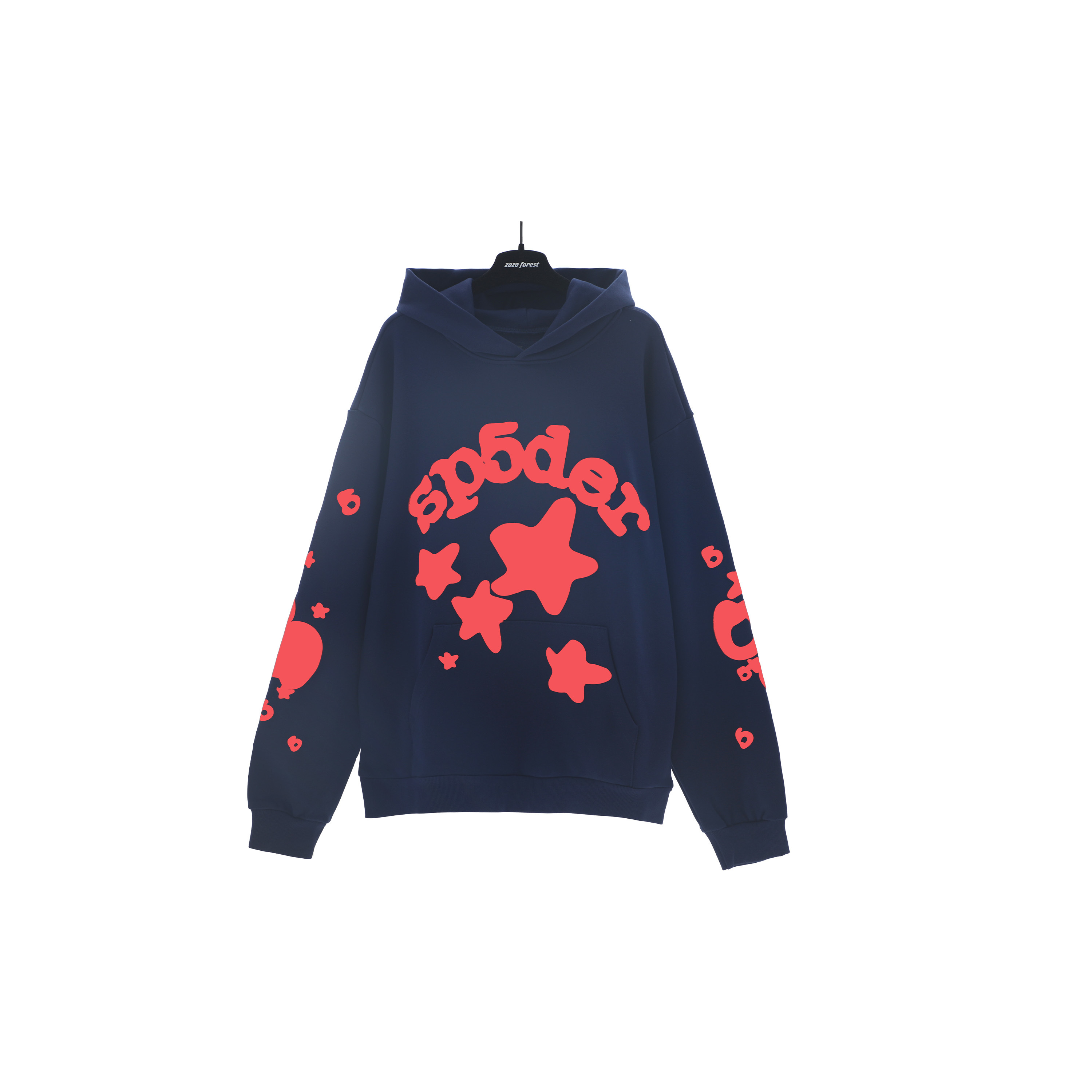 EM Sneakers Sp5der Beluga Hoodie Navy