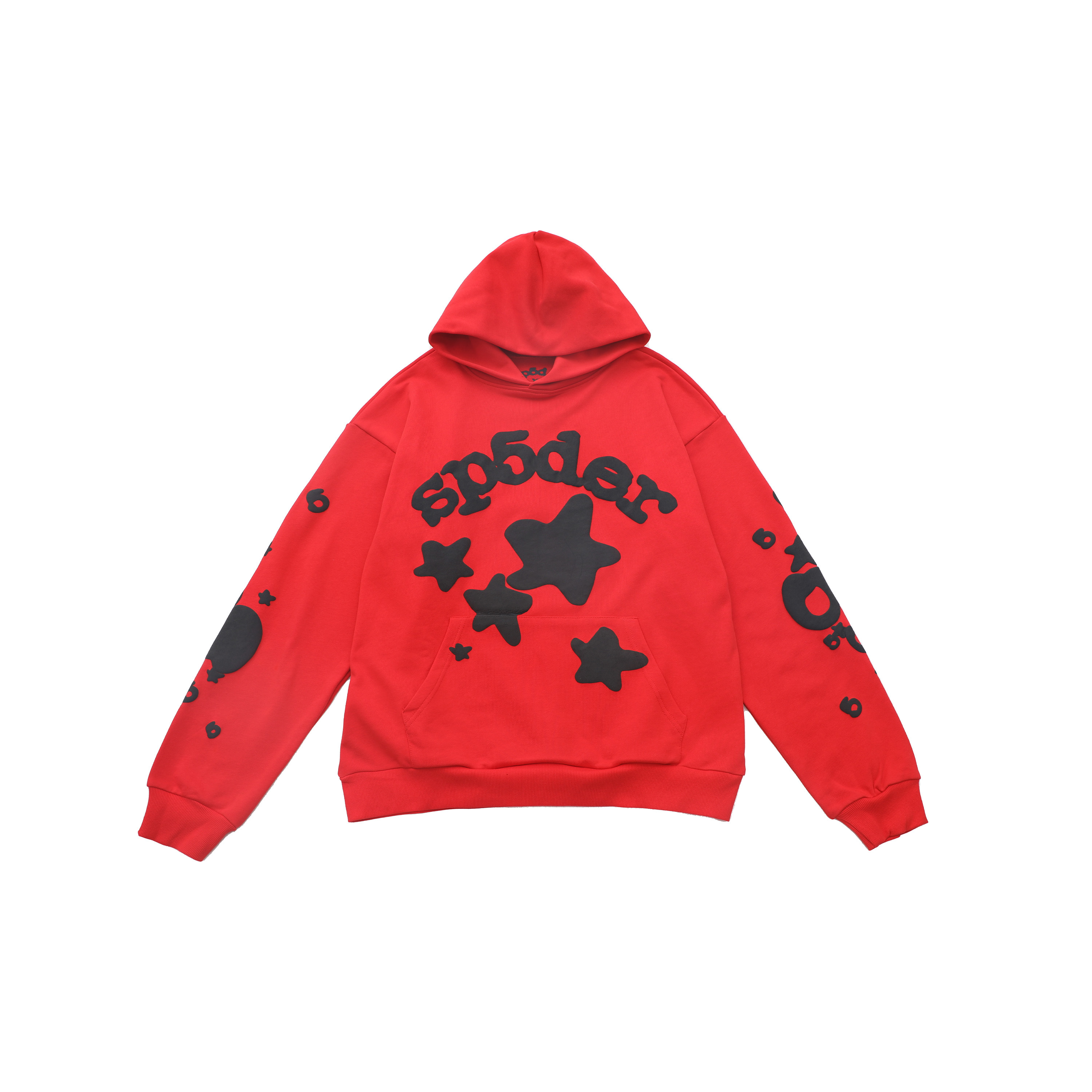 EM Sneakers Sp5der Beluga Hoodie Slate Red Black