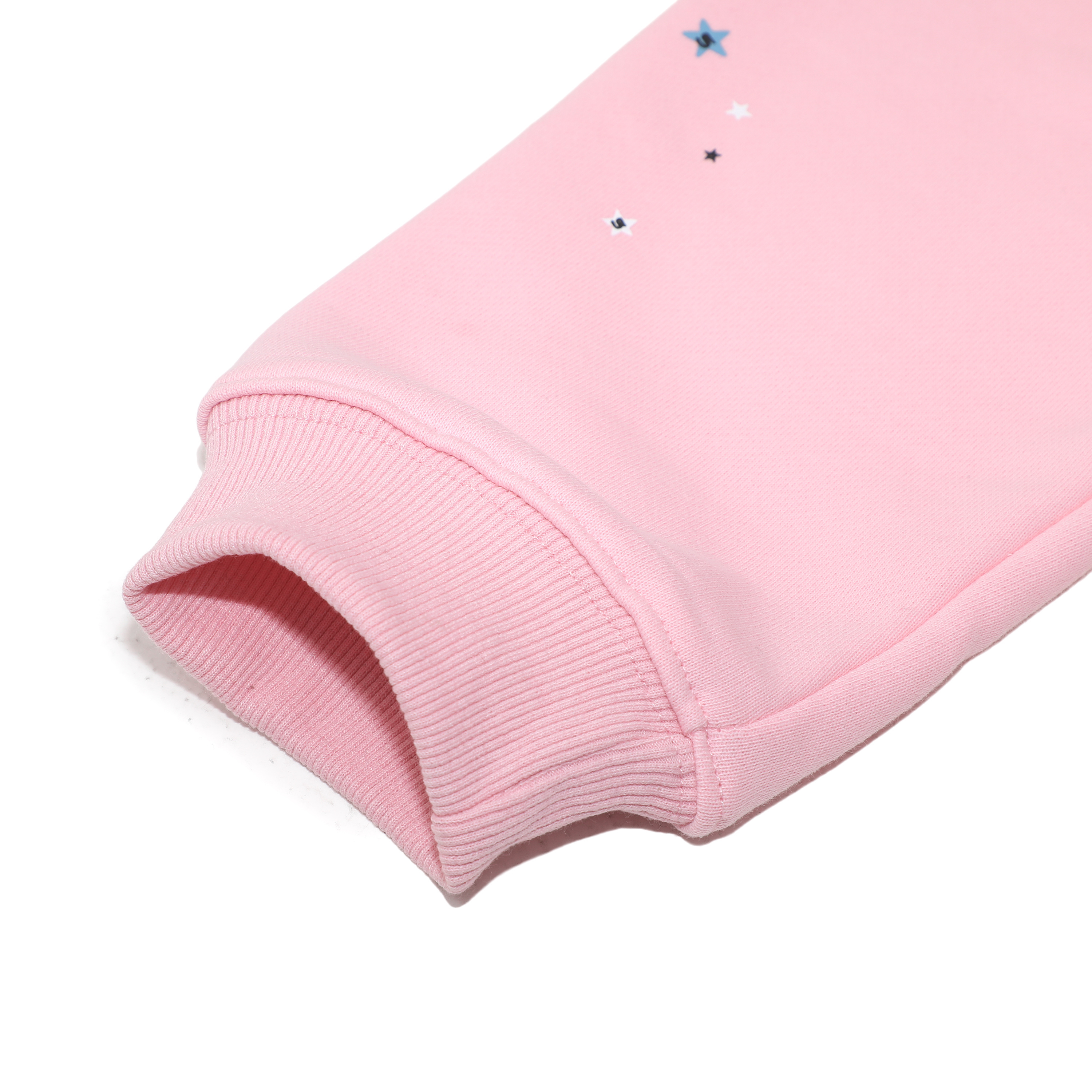 EM Sneakers Sp5der OG Web White Letter Hoodie Pink