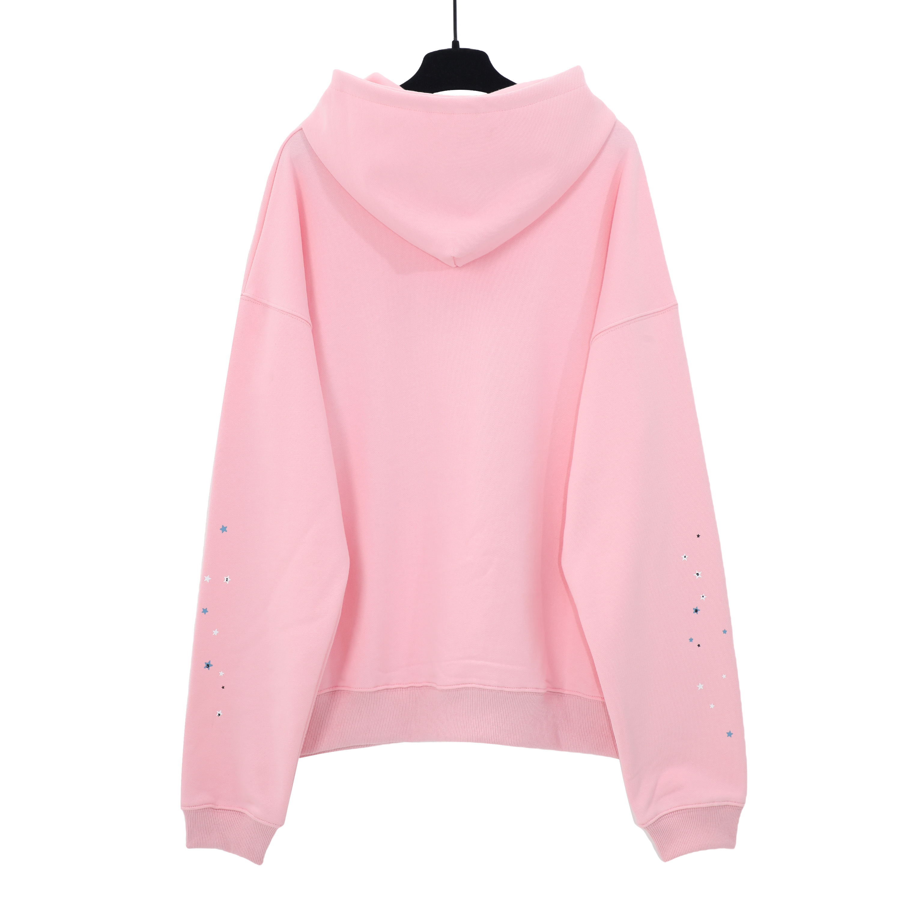 EM Sneakers Sp5der OG Web White Letter Hoodie Pink