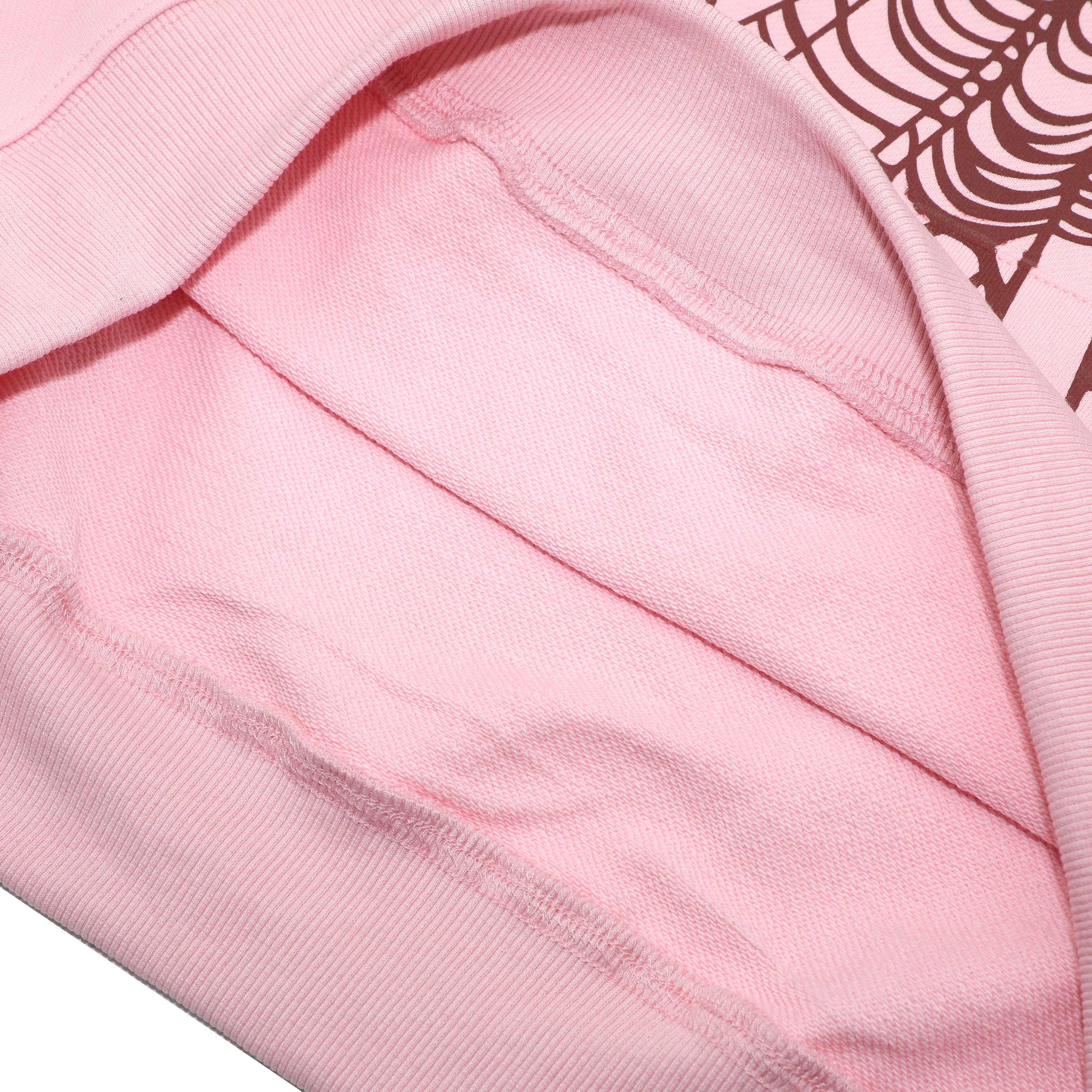 EM Sneakers Sp5der OG Web White Letter Hoodie Pink