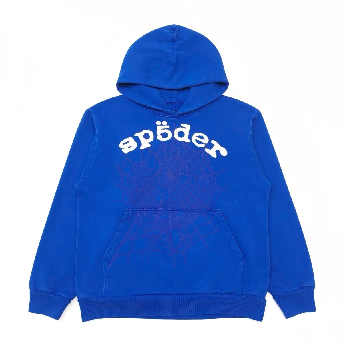 EM Sneakers Sp5der Legacy Hoodie Blue