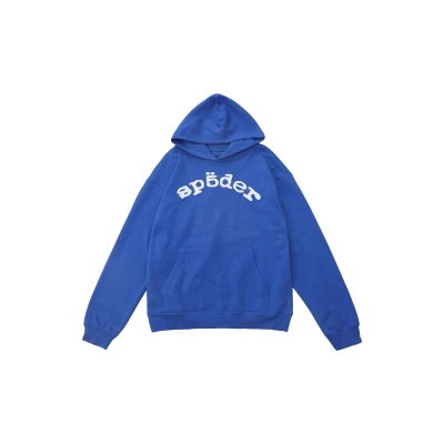 EM Sneakers Sp5der Legacy Hoodie Blue 02