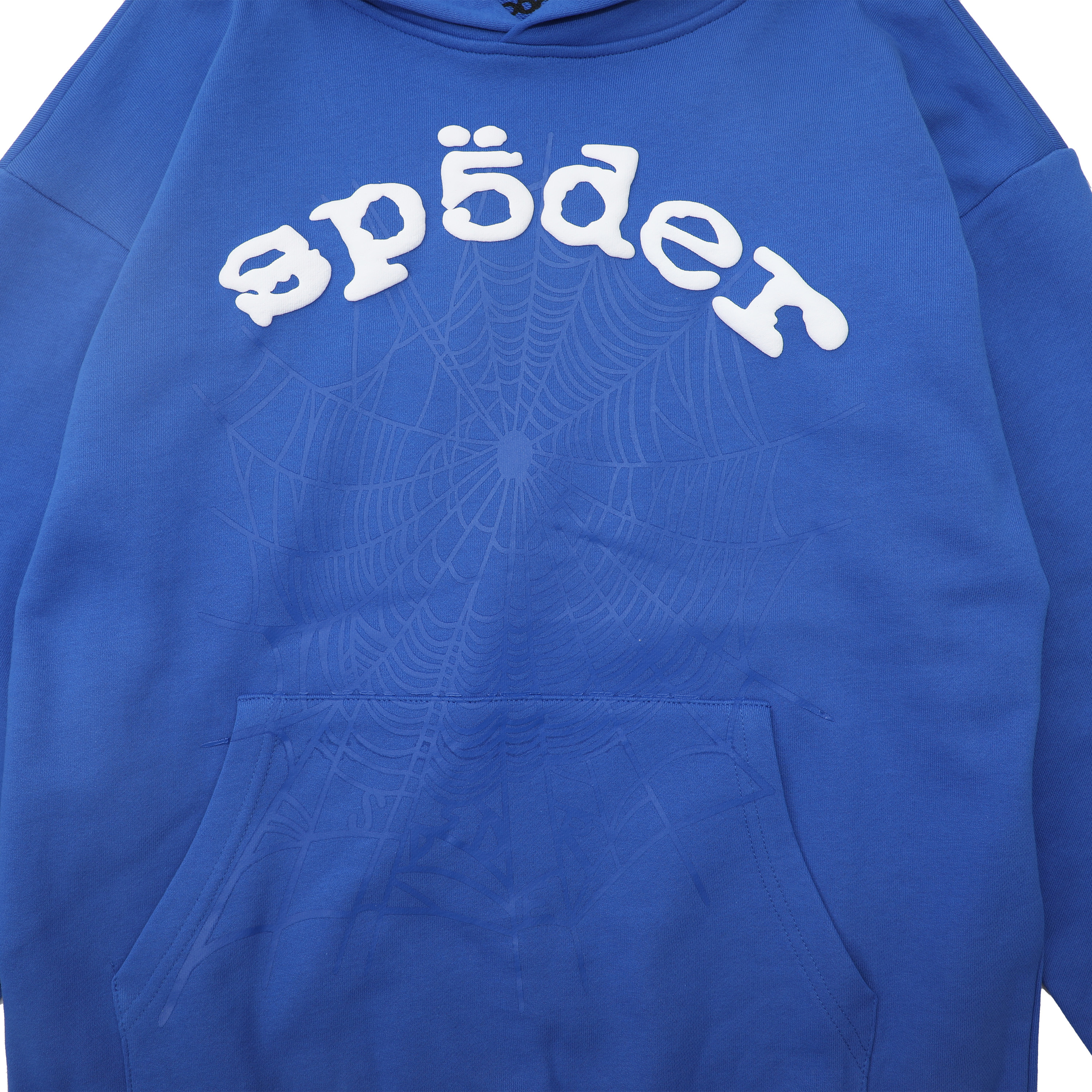 EM Sneakers Sp5der Legacy Hoodie Blue