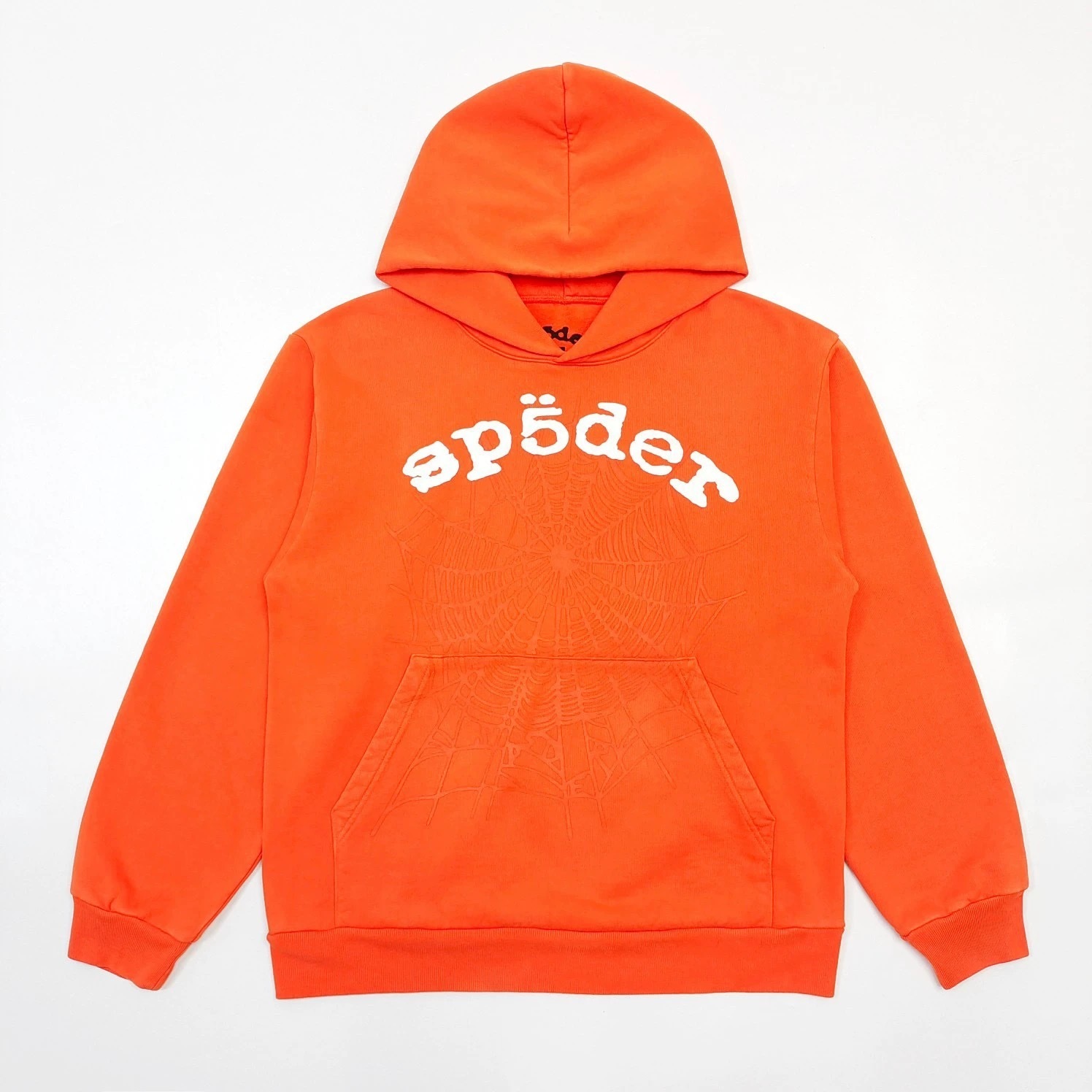 EM Sneakers Sp5der SP5DER Legacy Hoodie Orange