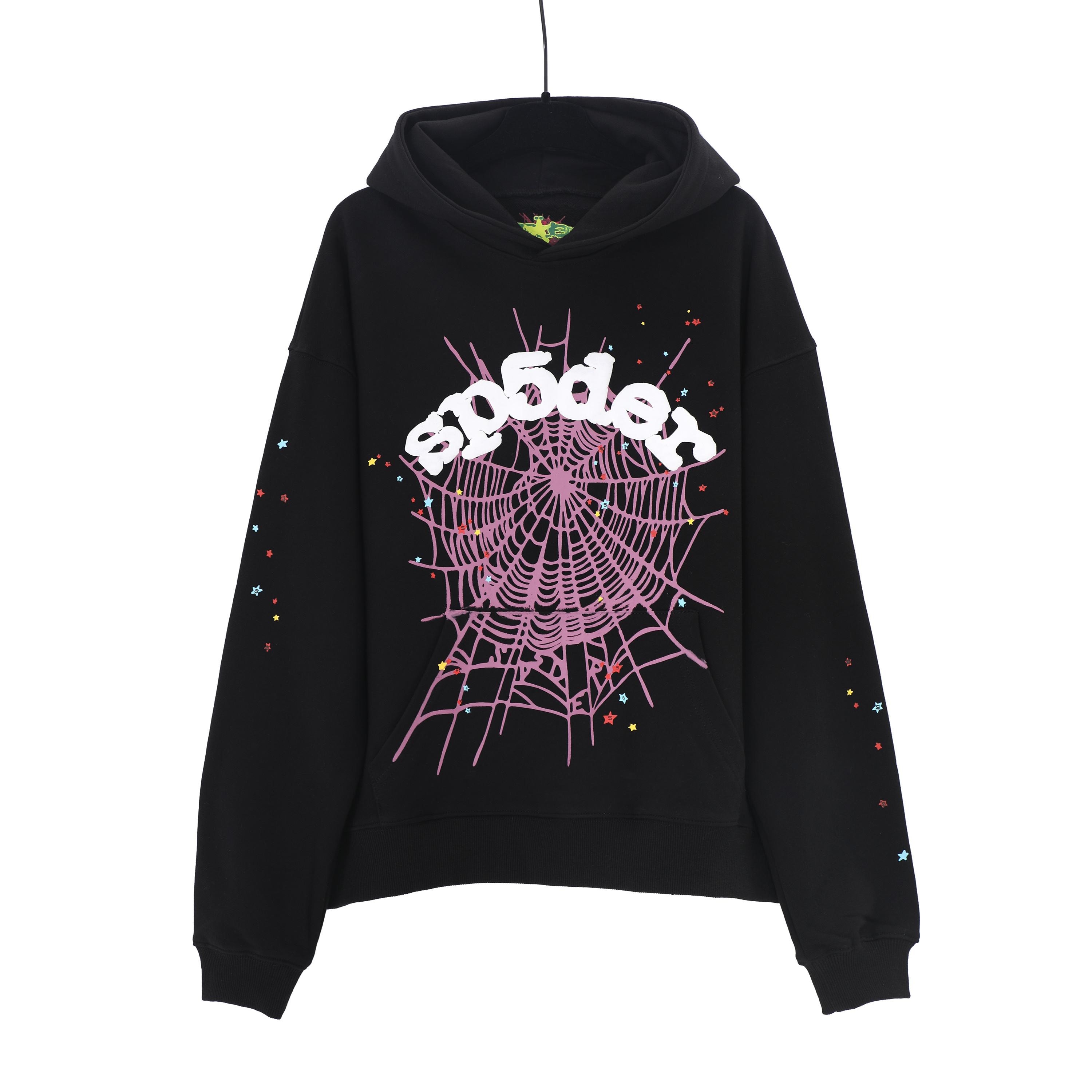 EM Sneakers Sp5der Web Hoodie Black