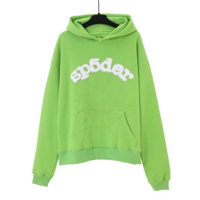 EM Sneakers Sp5der Web Hoodie Slime Green 02