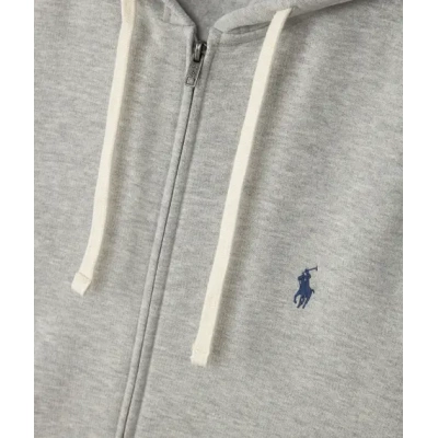 EM Sneakers  Polo Ralph Lauren Polo Pony Zip-Up Hoodie Gray Navy-Logo 02