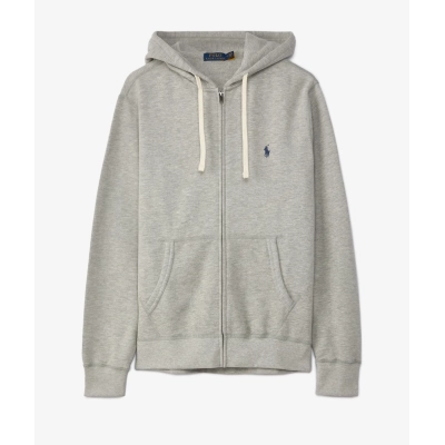 EM Sneakers  Polo Ralph Lauren Polo Pony Zip-Up Hoodie Gray Navy-Logo 01