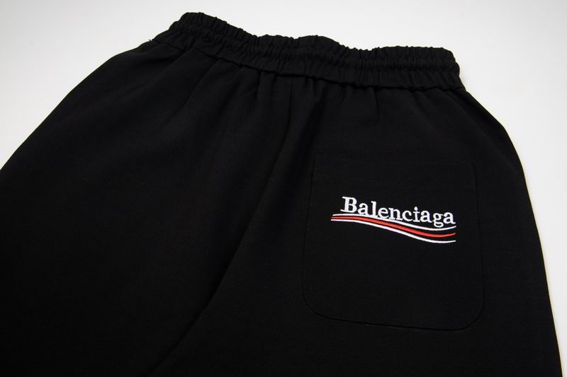 EM Sneakers Balenciag Political Campaign Logo Sweatpant Black