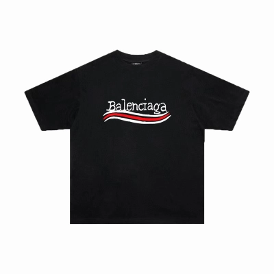 EM Sneakers Balenciaga Classic Logo T-Shirt Black 01