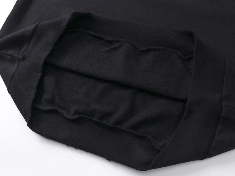 EM Sneakers Balenciaga New Tape Type Oversized Hoodie Washed Black White