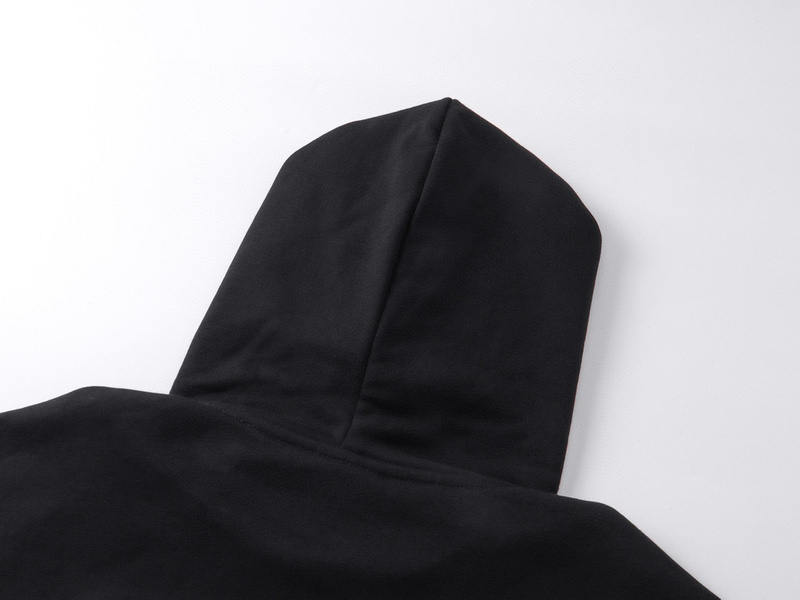 EM Sneakers Balenciaga New Tape Type Oversized Hoodie Washed Black White