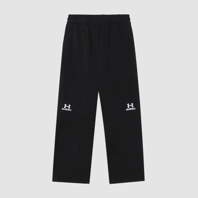 EM Sneakers Balenciaga x Under Armour Baggy Sweatpants Black/White 01