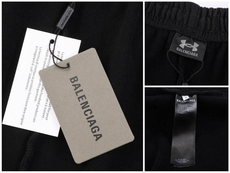 EM Sneakers Balenciaga x Under Armour Baggy Sweatpants Black/White