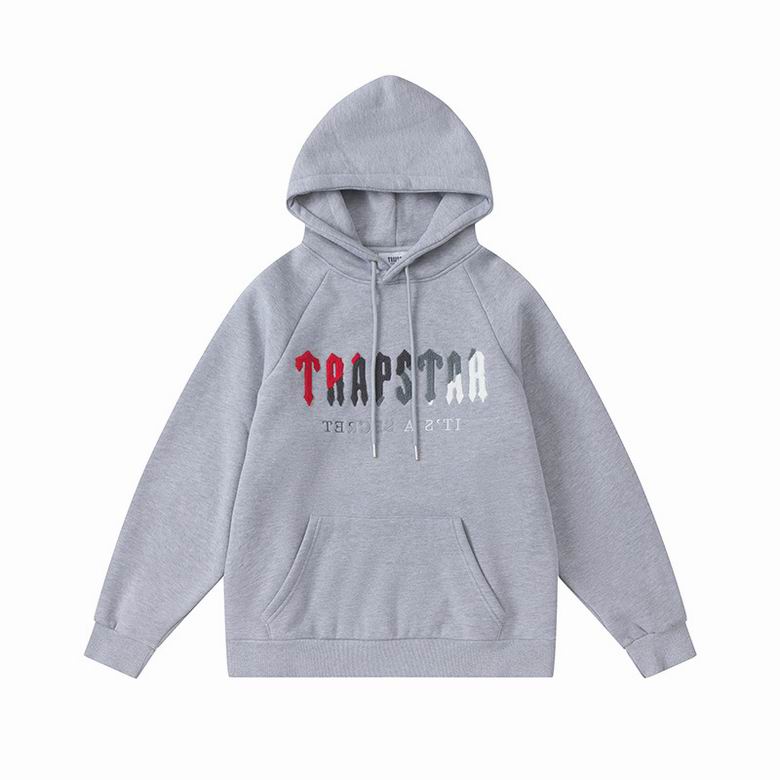 EM Sneakers Trapstar Decoded Hoodie #601-602 Black /Gray