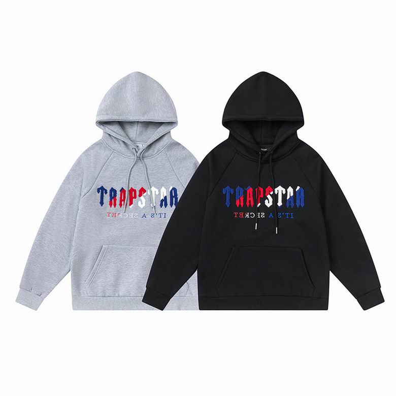 EM Sneakers Trapstar Decoded Hoodie #603-604 Black /Gray