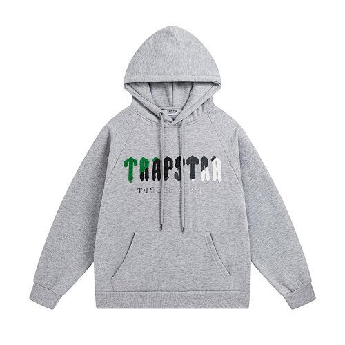 EM Sneakers Trapstar Decoded Hoodie #605-606 Black /Gray